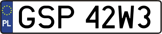 GSP42W3
