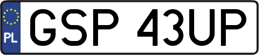 GSP43UP