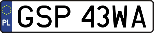 GSP43WA