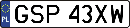 GSP43XW