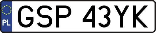 GSP43YK