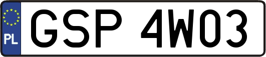 GSP4W03