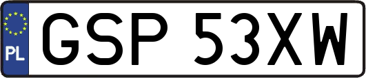 GSP53XW