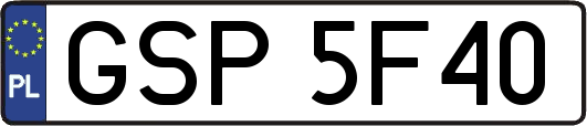 GSP5F40
