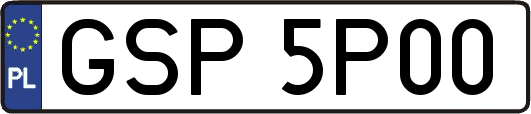 GSP5P00