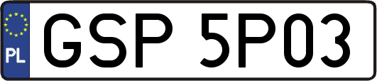 GSP5P03