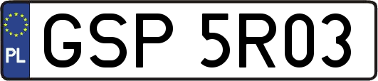 GSP5R03