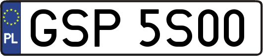 GSP5S00