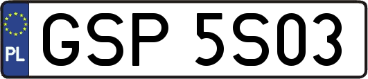 GSP5S03