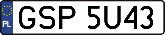 GSP5U43