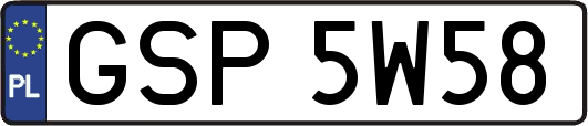 GSP5W58