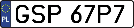 GSP67P7