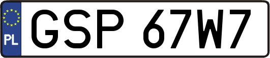 GSP67W7