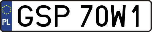GSP70W1