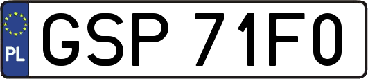 GSP71F0