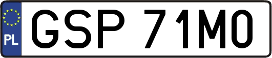 GSP71M0