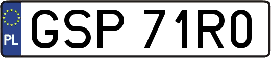 GSP71R0