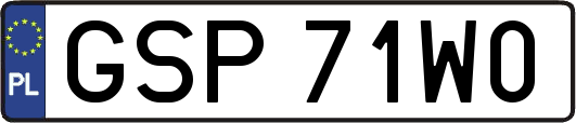 GSP71W0