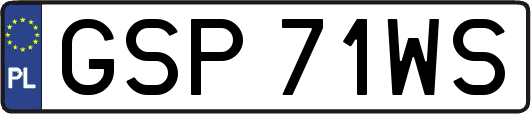 GSP71WS