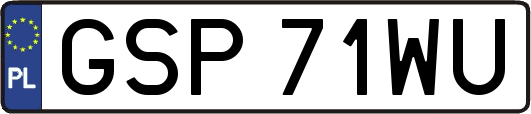 GSP71WU