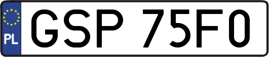GSP75F0