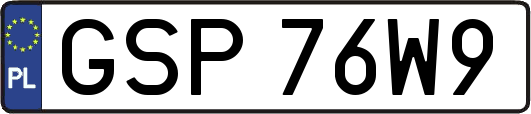 GSP76W9