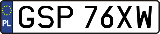 GSP76XW