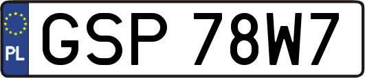 GSP78W7