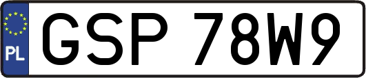 GSP78W9