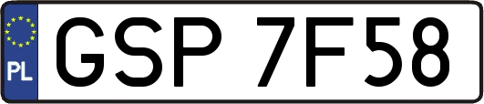 GSP7F58