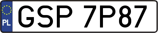 GSP7P87