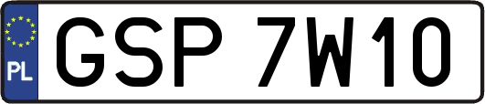 GSP7W10