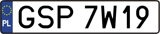 GSP7W19