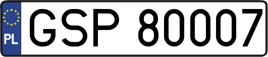 GSP80007