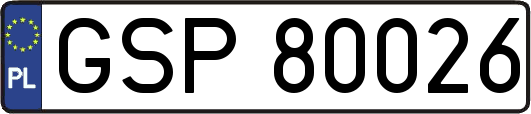 GSP80026