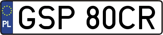 GSP80CR