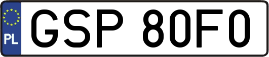 GSP80F0