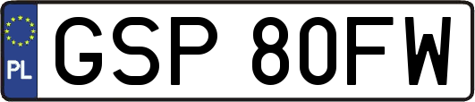GSP80FW