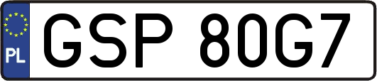 GSP80G7