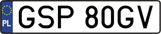 GSP80GV