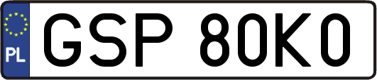 GSP80K0