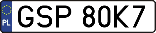 GSP80K7