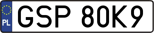 GSP80K9
