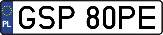 GSP80PE