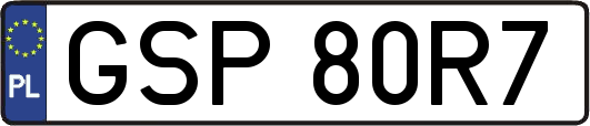 GSP80R7