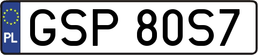 GSP80S7