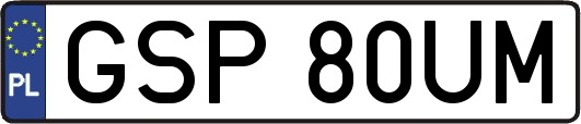 GSP80UM