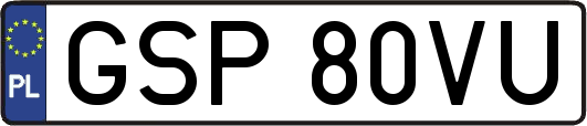 GSP80VU