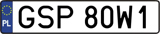 GSP80W1