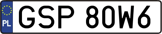 GSP80W6